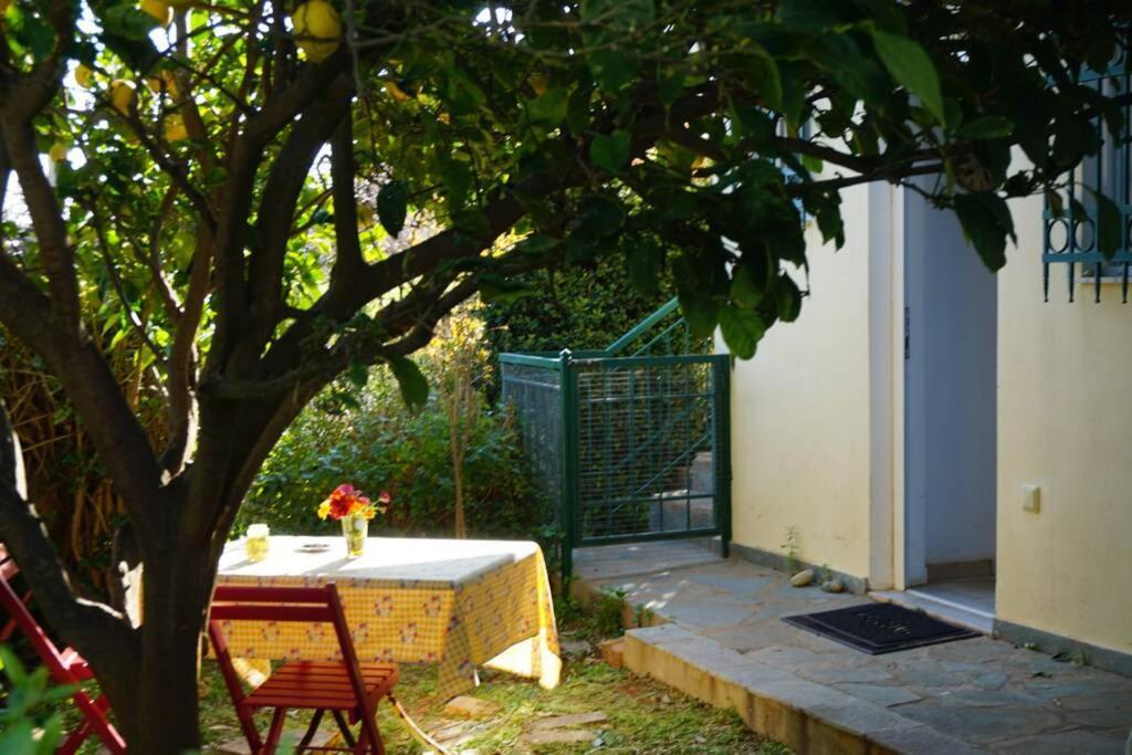 Cosy Guest House With Private Yard Saronida Ngoại thất bức ảnh